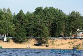 База отдыха Чайка. Пляж.